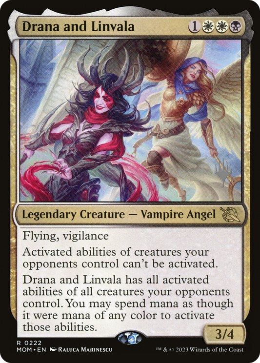 Drana and Linvala (PPMOM-222P) (Foil)