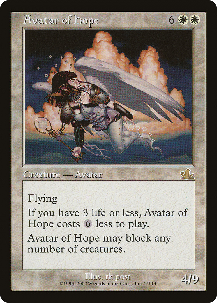 Avatar of Hope (PCY-003)