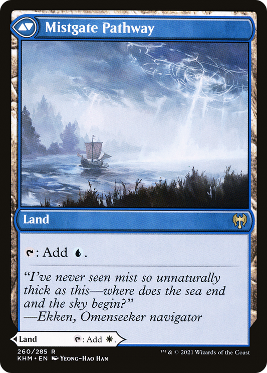 Hengegate Pathway // Mistgate Pathway (KHM-260) (Foil)