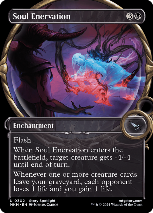 Soul Enervation (MKM-302) (Showcase) (Foil)