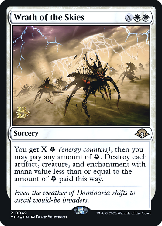 Wrath of the Skies (PRE-49S) (Foil)