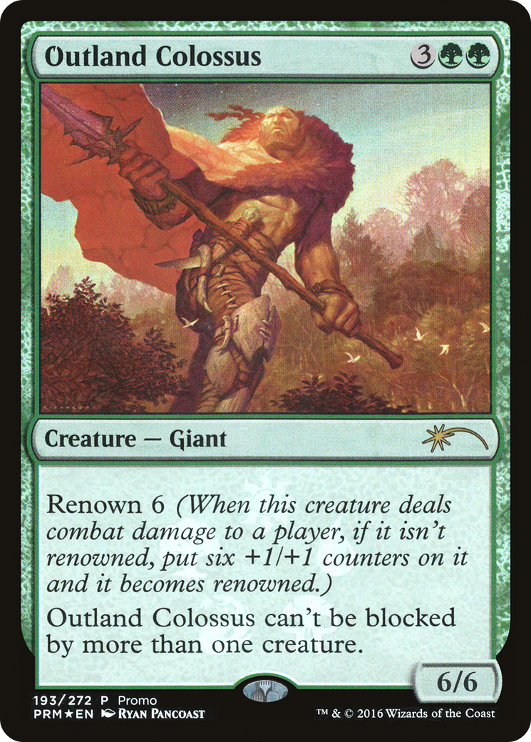 Outland Colossus (UMP-193★) (Foil)