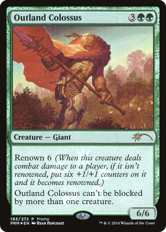 Outland Colossus (UMP-193★) (Foil)