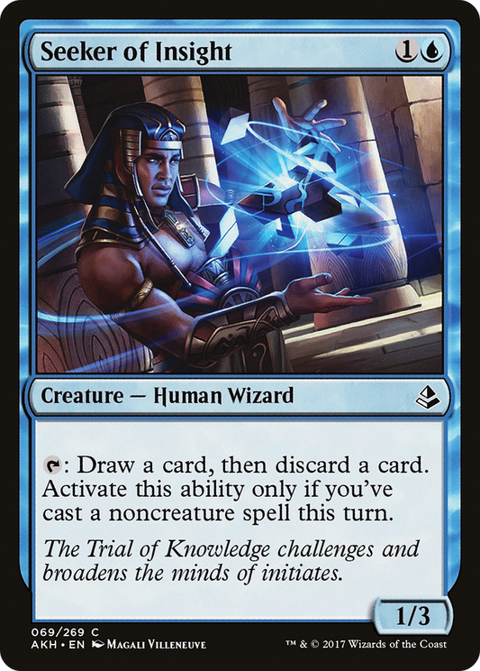 Seeker of Insight (AKH-069) (Foil)
