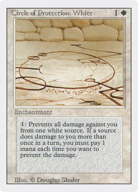Circle of Protection: White (3ED-013)