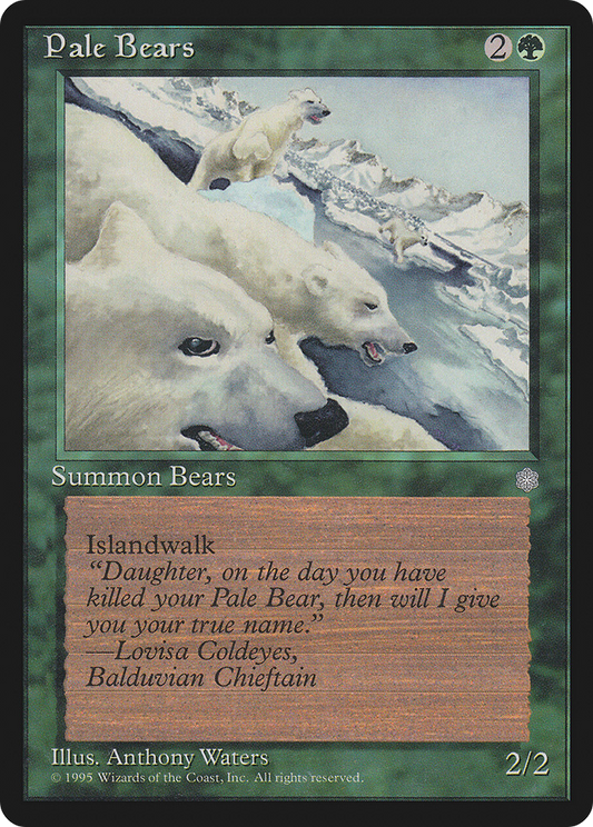 Pale Bears (ICE-256)