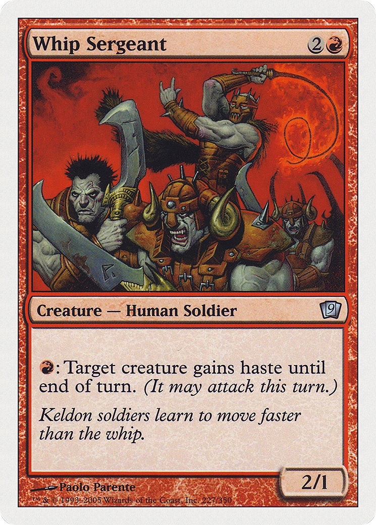 Whip Sergeant (9ED-227)