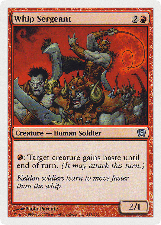 Whip Sergeant (9ED-227)