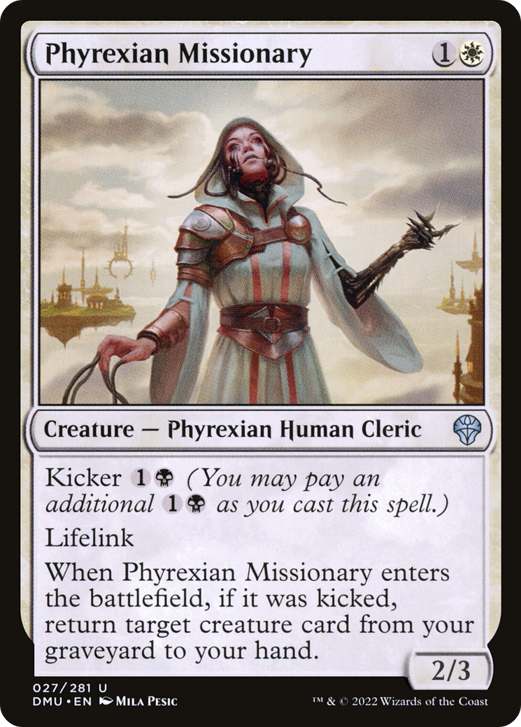 Phyrexian Missionary (DMU-027)