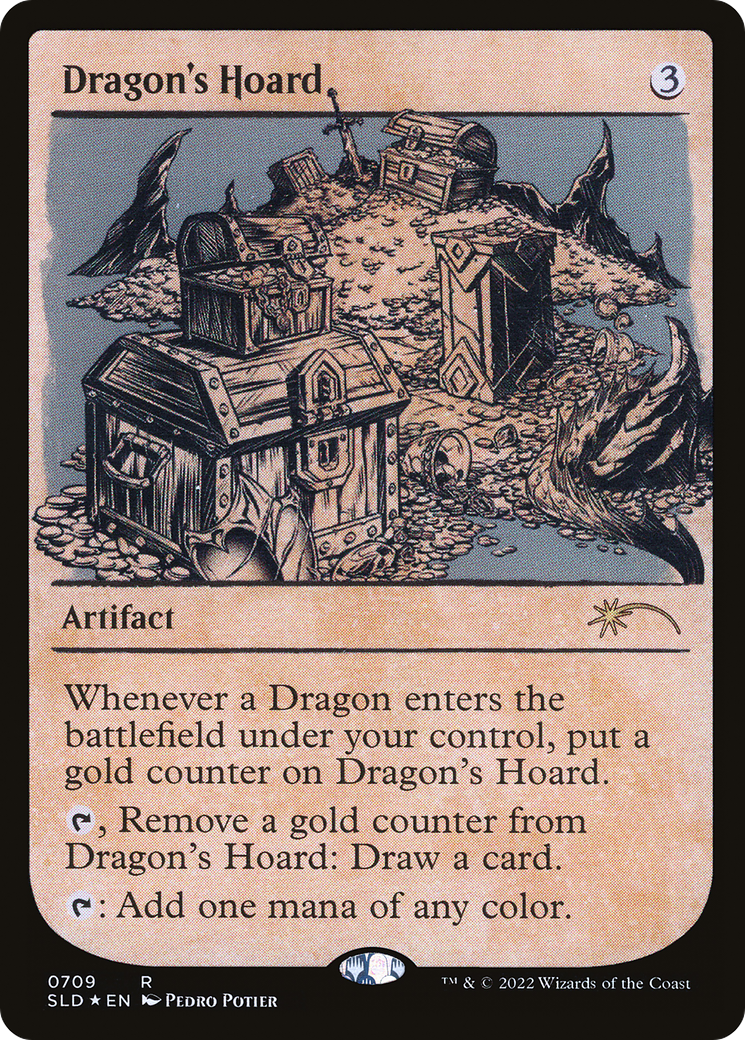 Dragon's Hoard (SLD-709) (Showcase) (Foil)