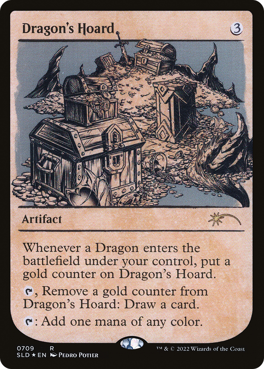 Dragon's Hoard (SLD-709) (Showcase) (Foil)