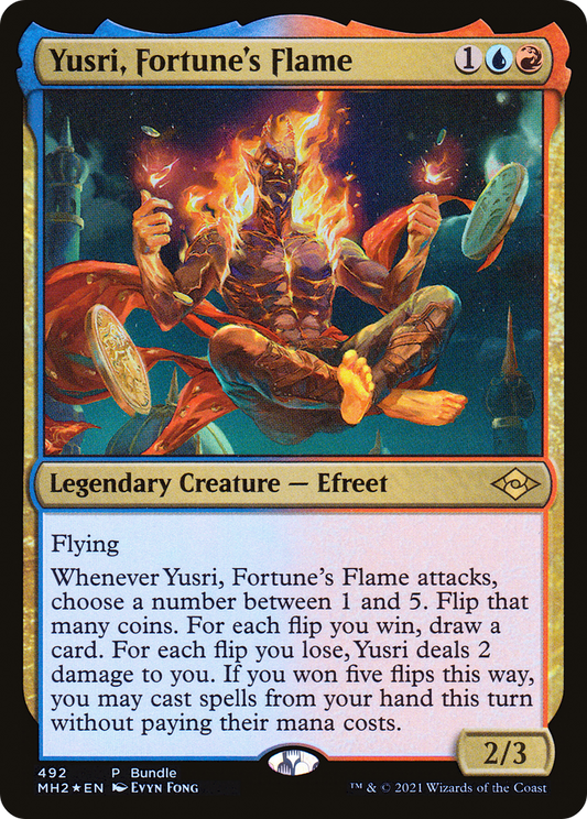 Yusri, Fortune's Flame (UMP-492) (Foil)