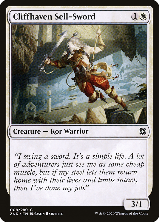 Cliffhaven Sell-Sword (ZNR-008)