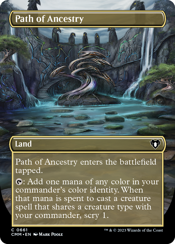 Path of Ancestry (CMM-661) (Borderless) (Foil)
