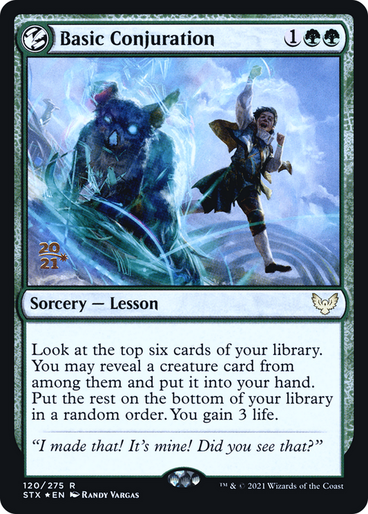 Basic Conjuration (PRE-120S) (Foil)