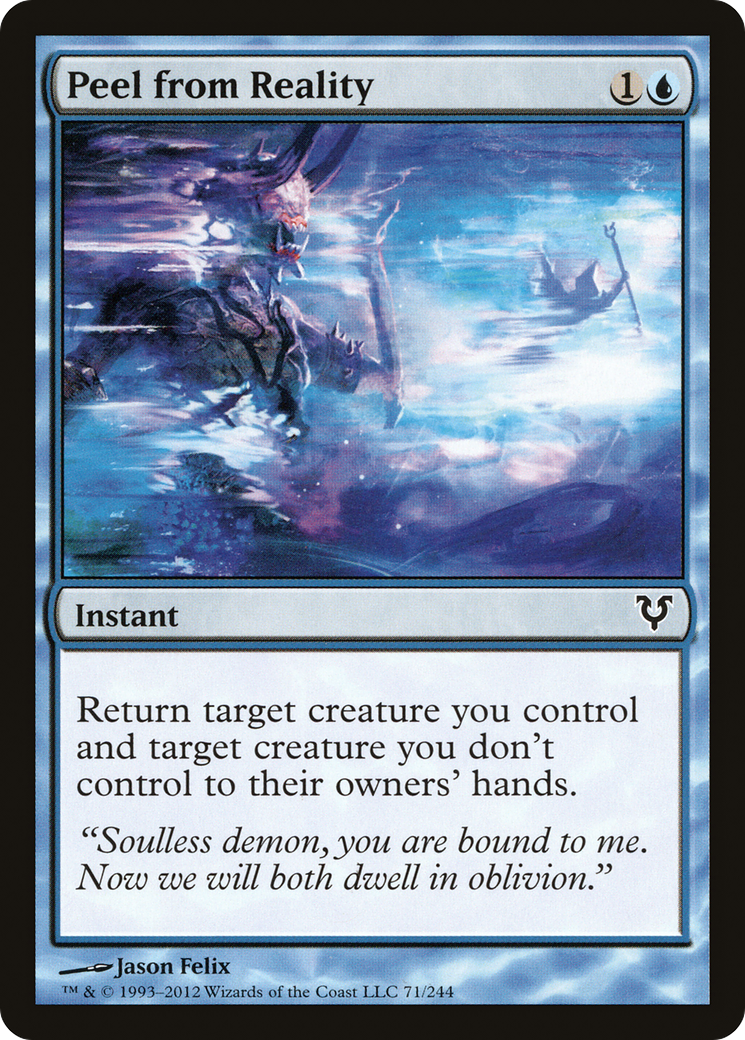 Peel from Reality (AVR-071) (Foil)