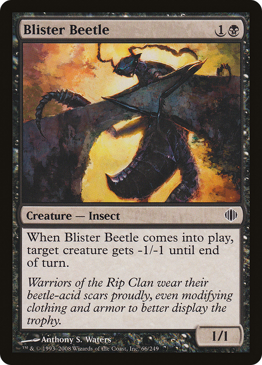 Blister Beetle (ALA-066) (Foil)