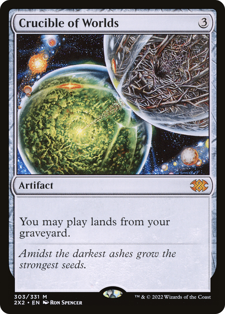 Crucible of Worlds (2X2-303) (Foil)
