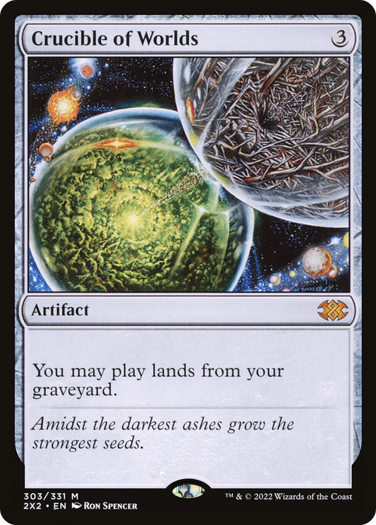 Crucible of Worlds (2X2-303) (Foil)