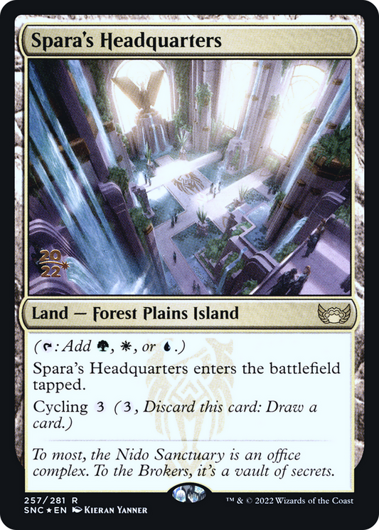 Spara's Headquarters (PRE-257S) (Foil)