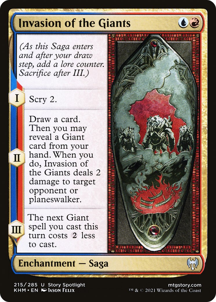 Invasion of the Giants (KHM-215) (Foil)