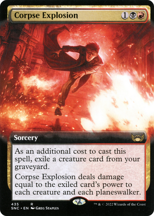 Corpse Explosion (SNC-435) (Extended Art) (Foil)