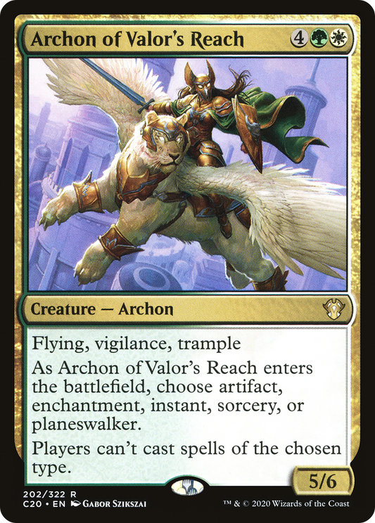 Archon of Valor's Reach (C20-202)