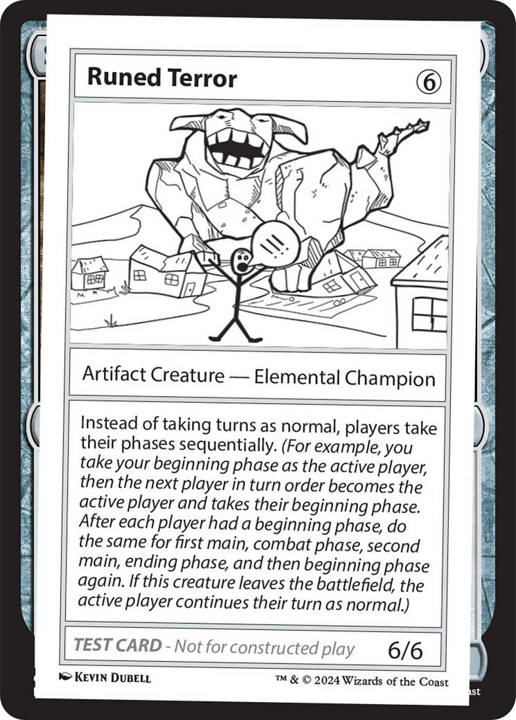 Runed Terror (MB2PC-371)