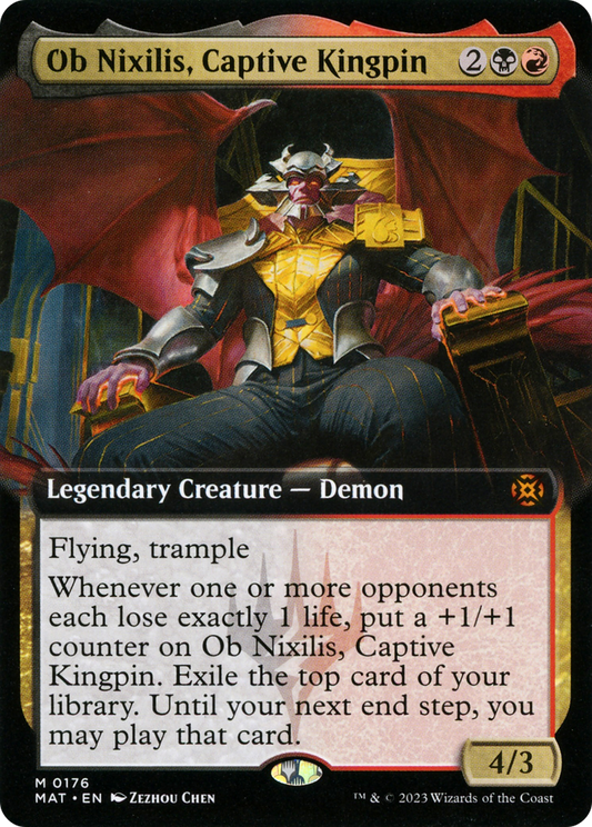 Ob Nixilis, Captive Kingpin (MAT-176) (Extended Art)