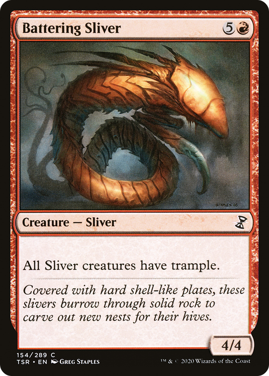 Battering Sliver (TSR-154) (Foil)