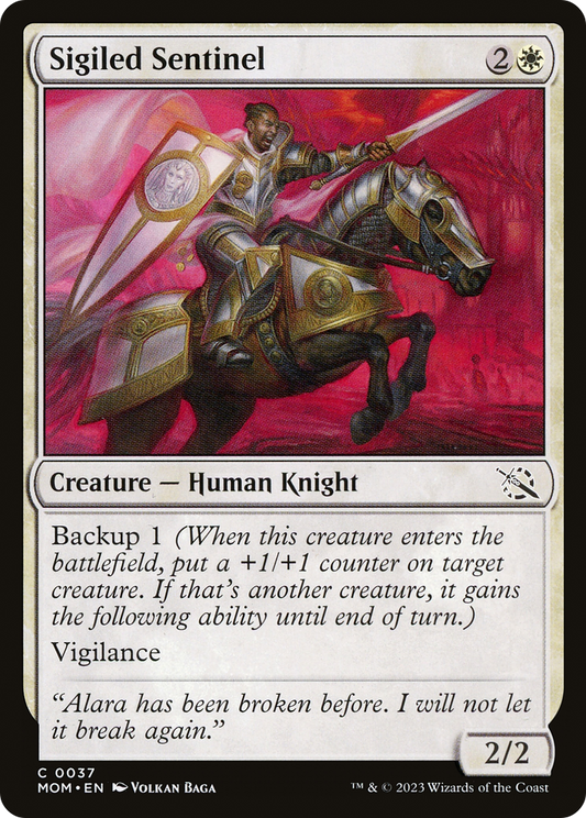 Sigiled Sentinel (MOM-037) (Foil)