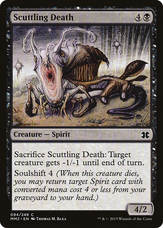 Scuttling Death (MM2-094) (Foil)