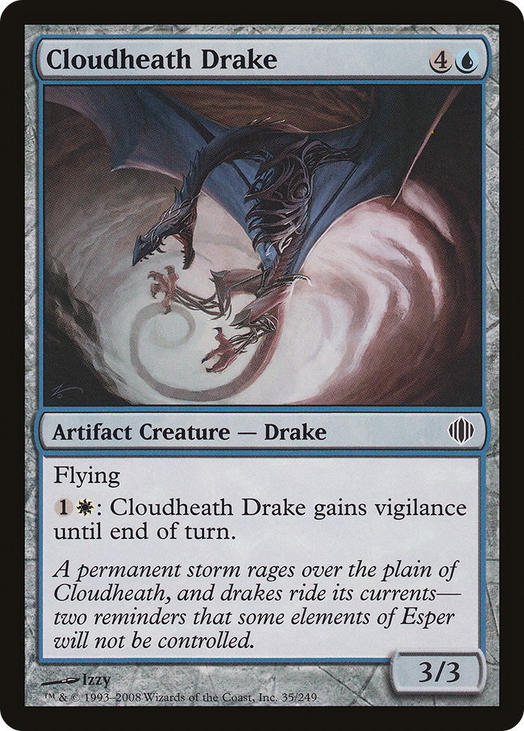Cloudheath Drake (ALA-035) (Foil)