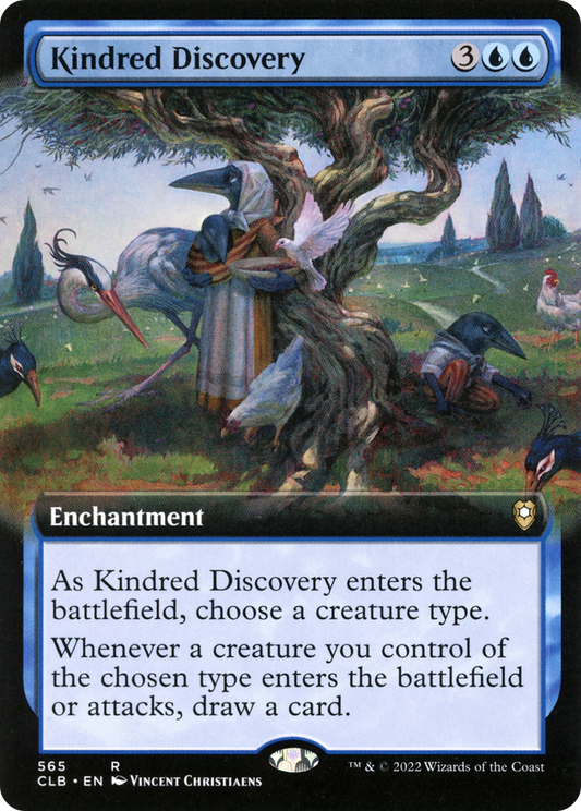 Kindred Discovery (CLB-565) (Extended Art) (Foil)