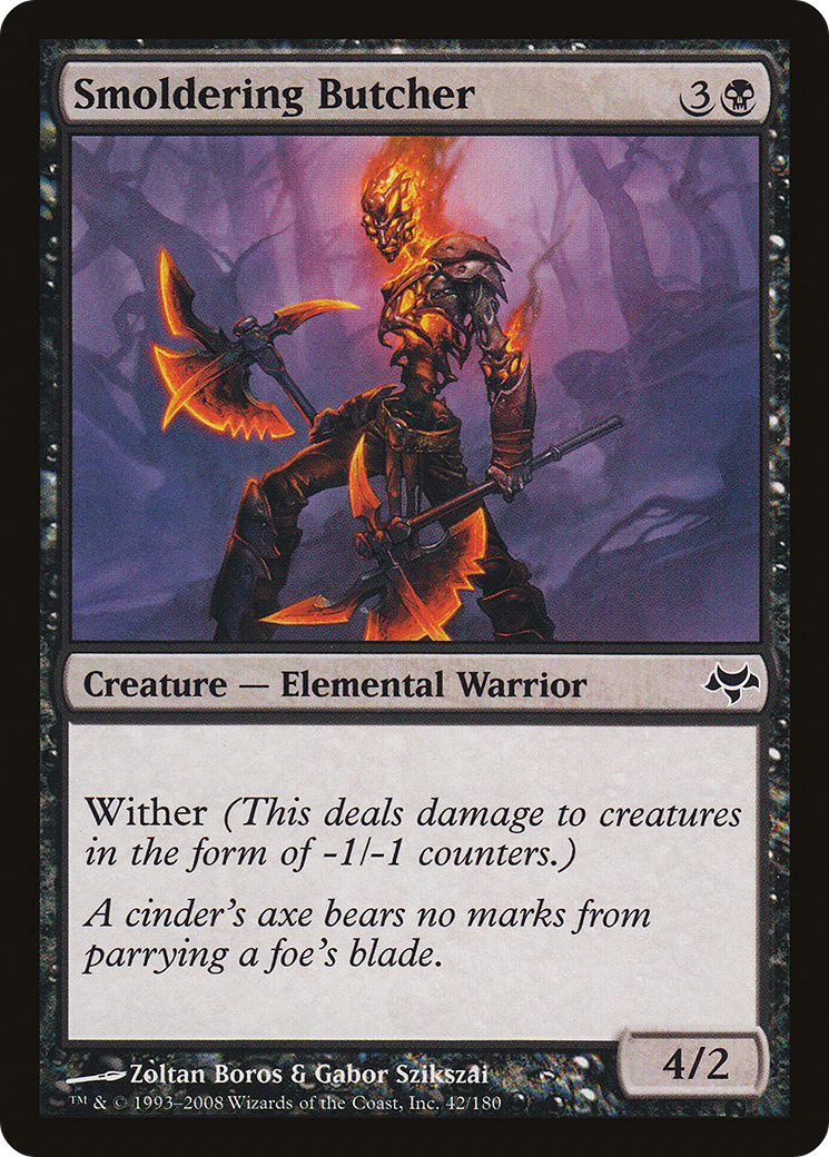 Smoldering Butcher (EVE-042) (Foil)