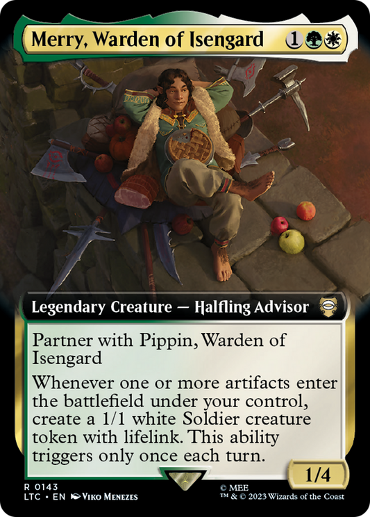 Merry, Warden of Isengard (LTC-143) (Extended Art)