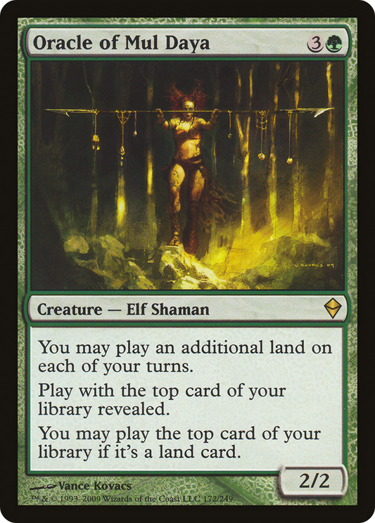 Oracle of Mul Daya (ZEN-172) (Foil)