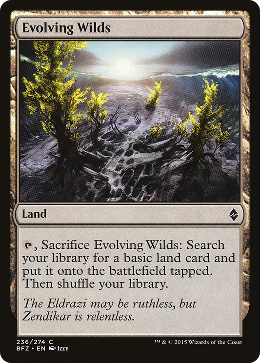 Evolving Wilds (BFZ-236) (Foil)