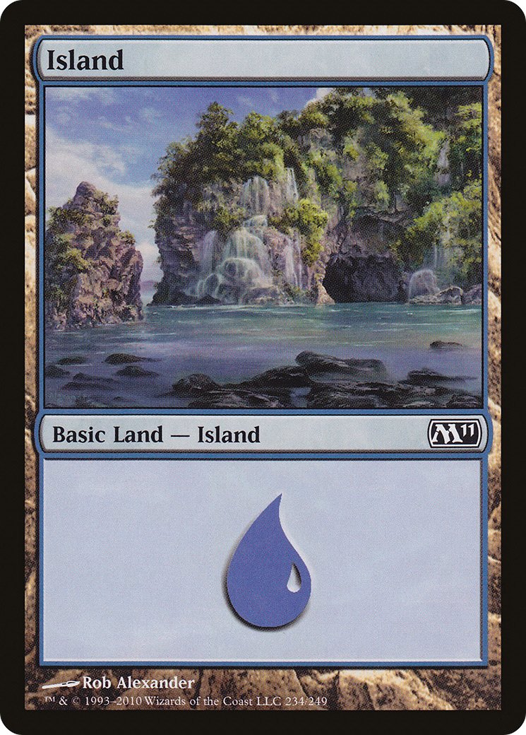 Island (M11-234) (Foil)