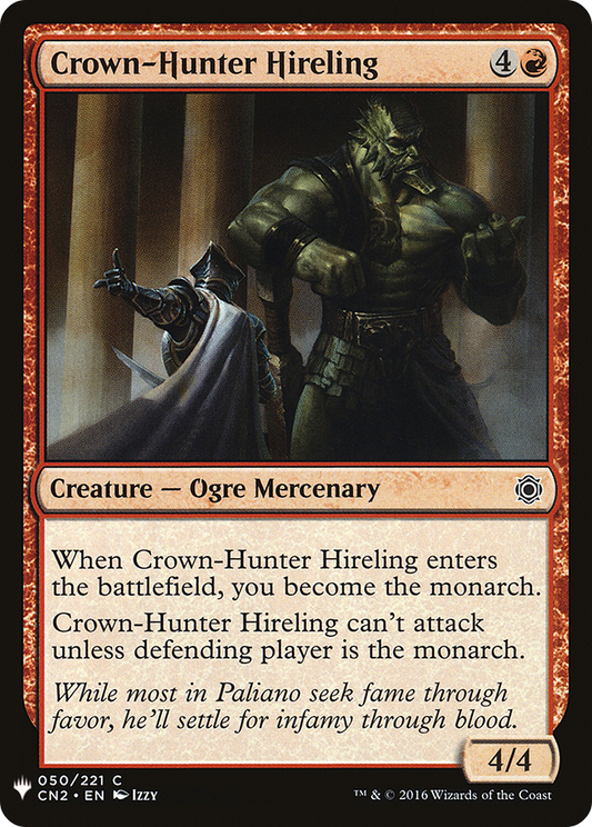 Crown-Hunter Hireling (LIST-CN2-50)