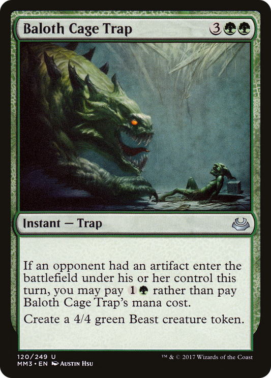 Baloth Cage Trap (MM3-120) (Foil)