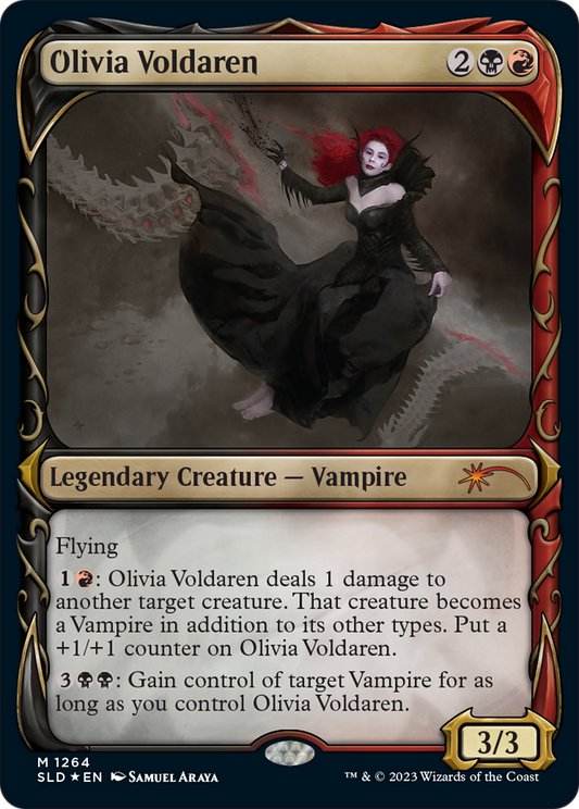 Olivia Voldaren (SLD-1264) (Showcase) (Halo Foil)