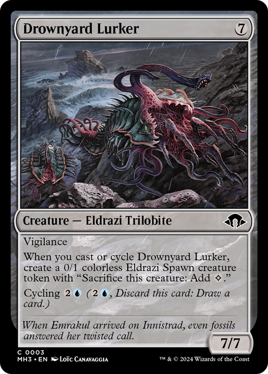 Drownyard Lurker (MH3-003) (Foil)