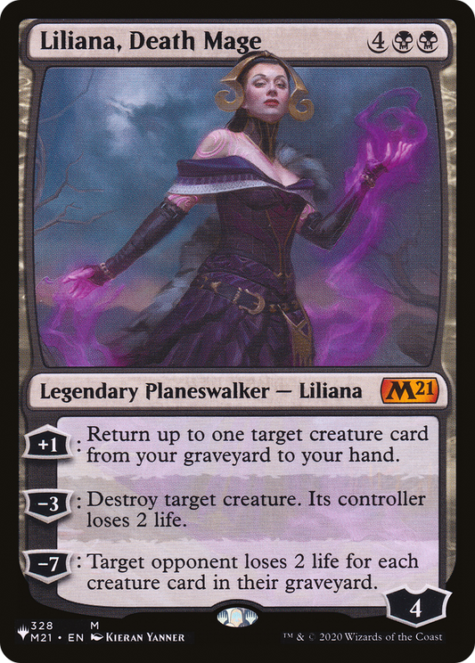Liliana, Death Mage (LIST-M21-328)