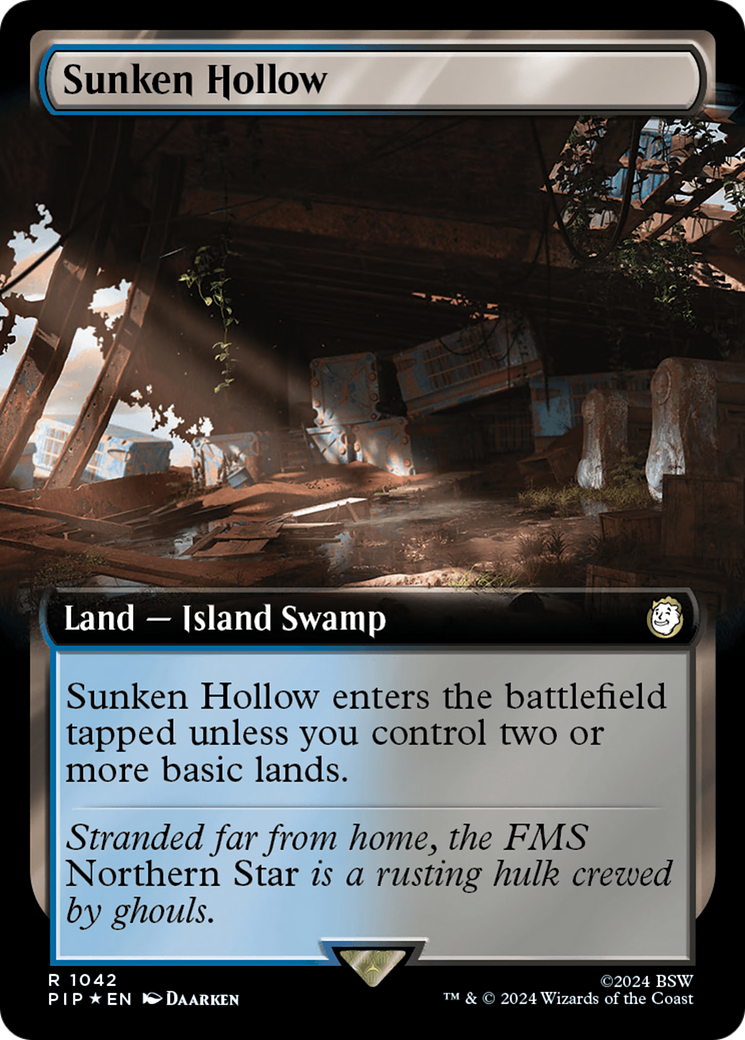 Sunken Hollow (PIP-1042) (Extended Art) (Surge Foil)