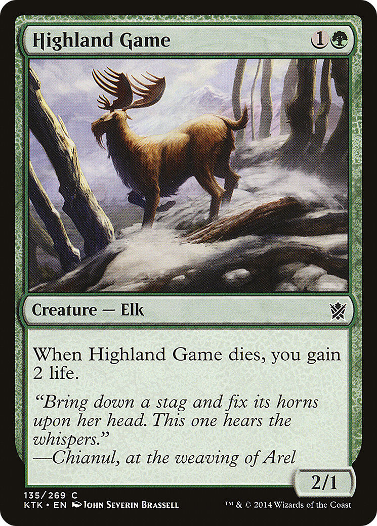 Highland Game (KTK-135) (Foil)