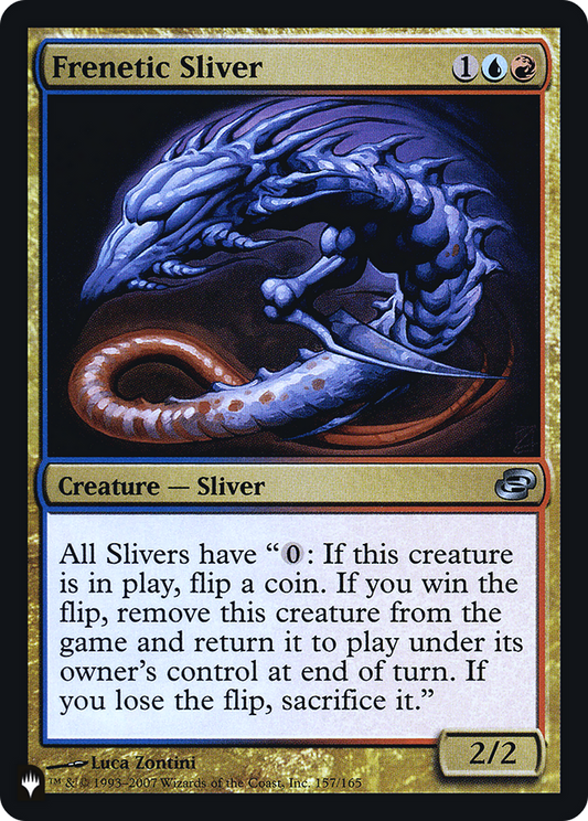 Frenetic Sliver (LIST-PLC-157) (Foil)