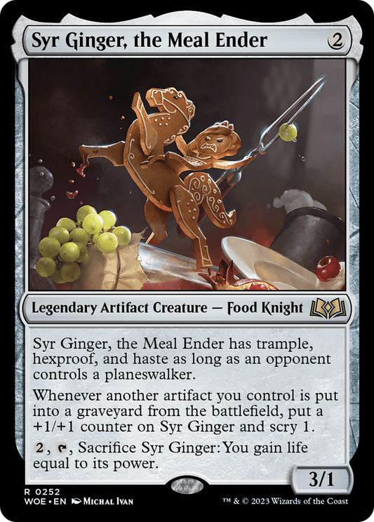 Syr Ginger, the Meal Ender (WOE-252) (Foil)