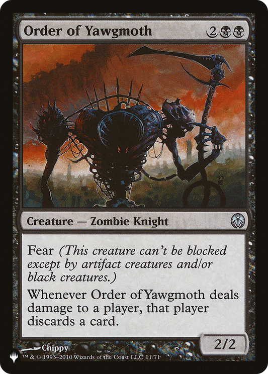 Order of Yawgmoth (LIST-DDE-11)