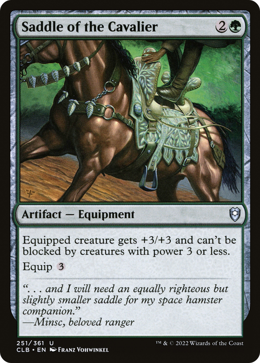 Saddle of the Cavalier (CLB-251) (Foil)